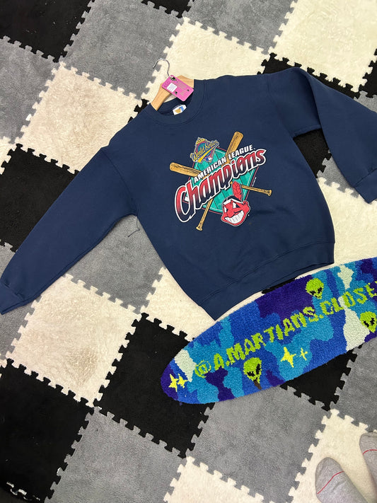 Vintage 1997 Cleveland Indians World Series Crewneck