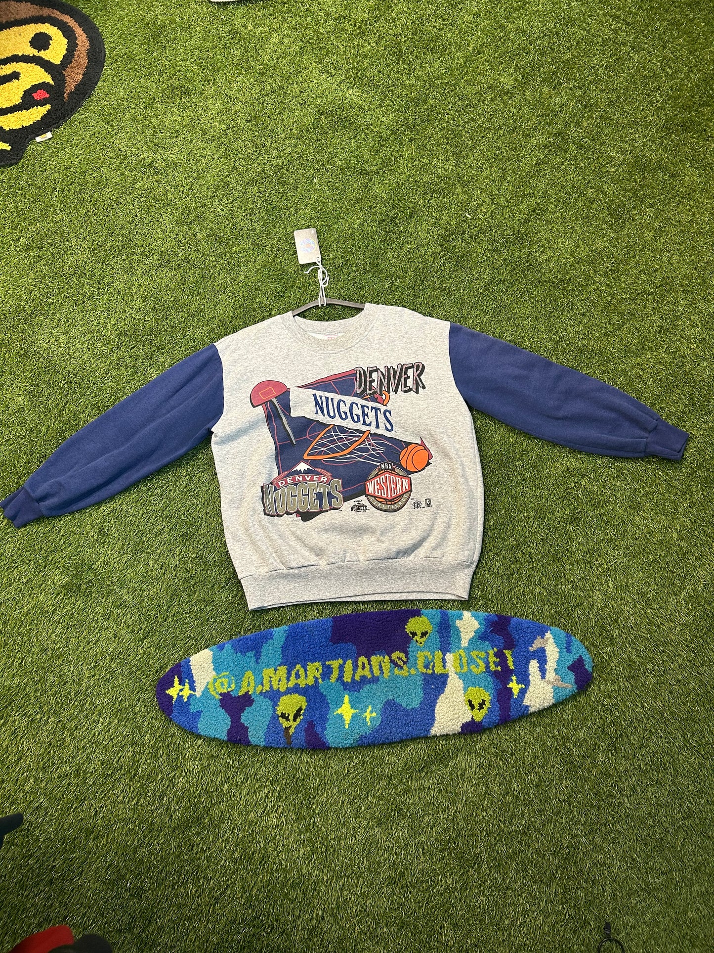 Vintage 1994 NBA Denver Nuggets Crewneck