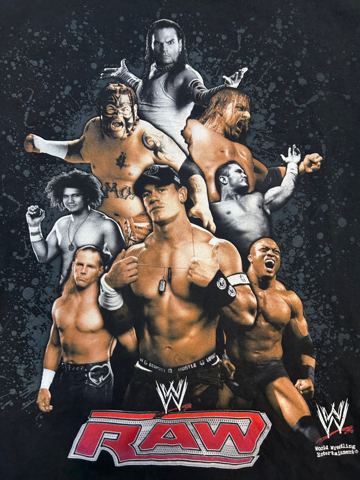 Y2K WWE Raw Promo Tee
