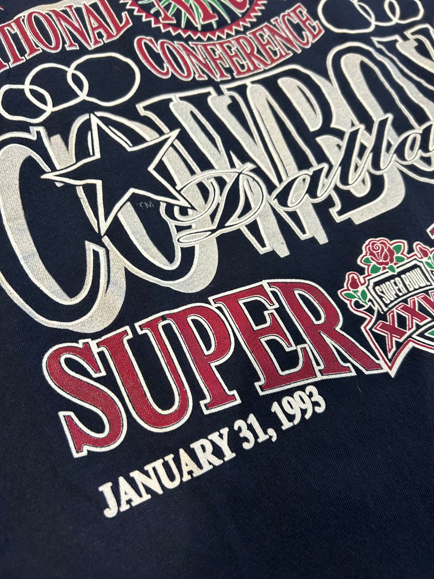 Vintage 1993 Dallas Cowboys Super Bowl Tee