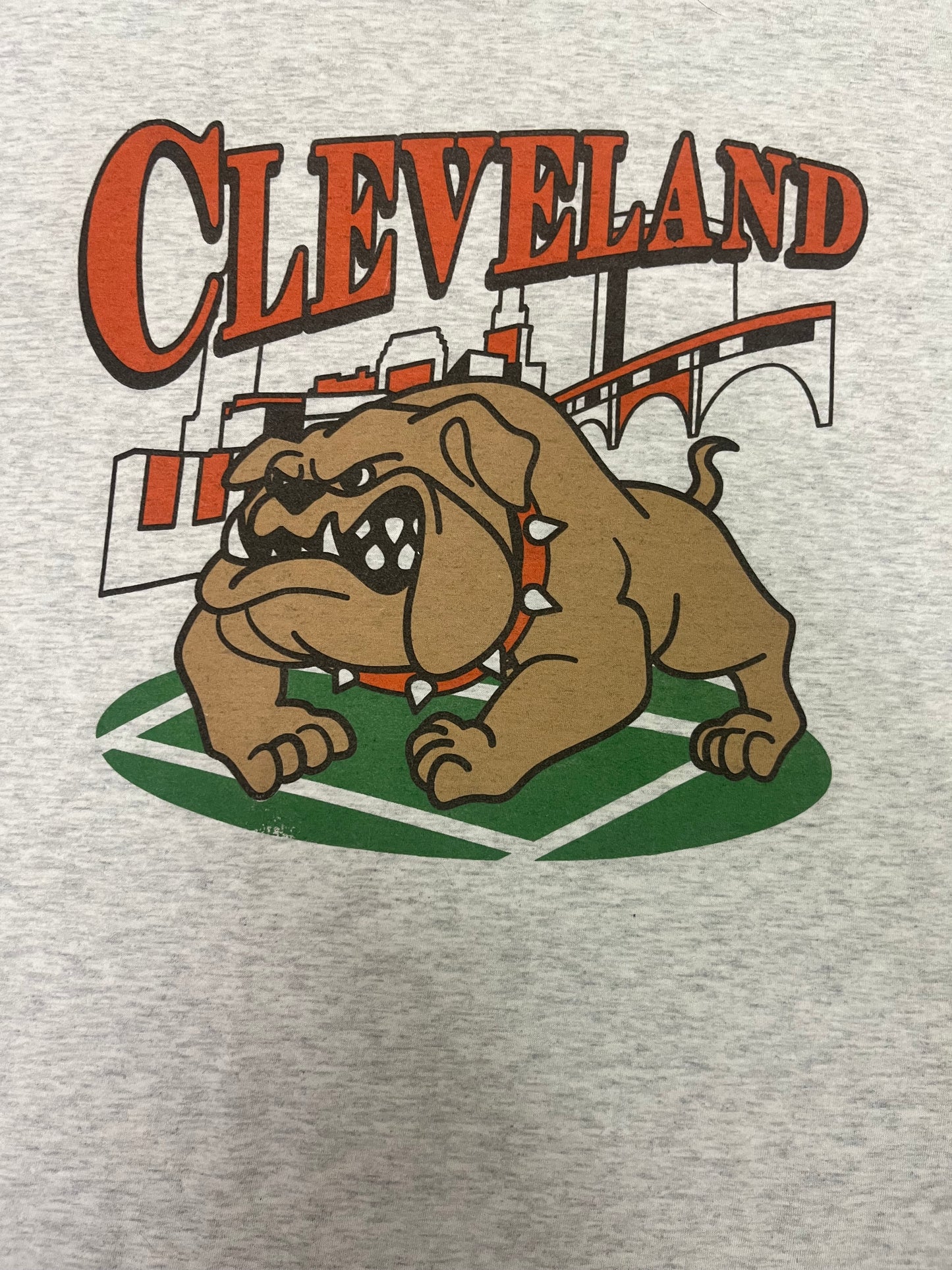 Vintage 90s Cleveland Browns Bulldog Tee