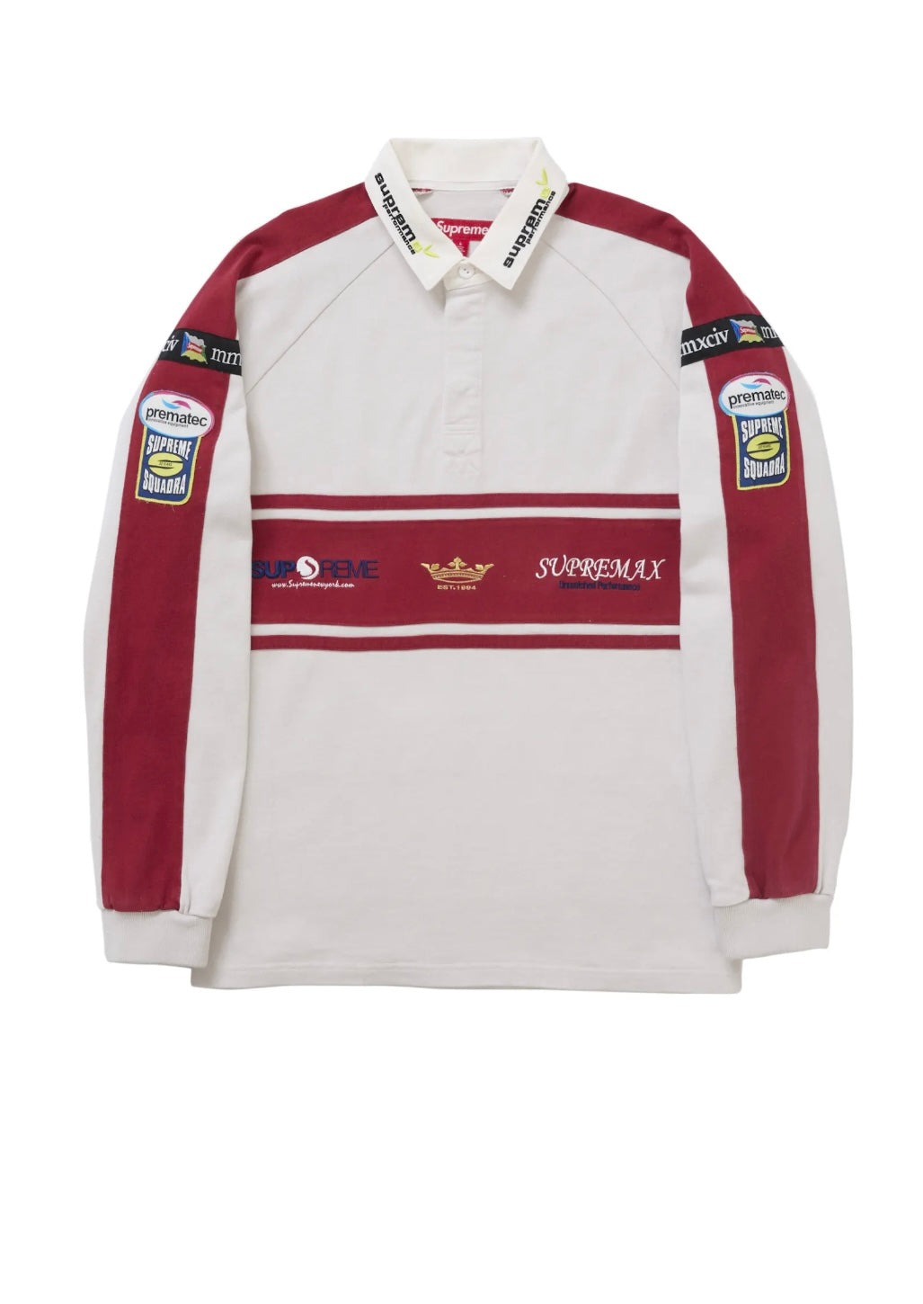 Supreme Cheat Stripe Rugby Shirt