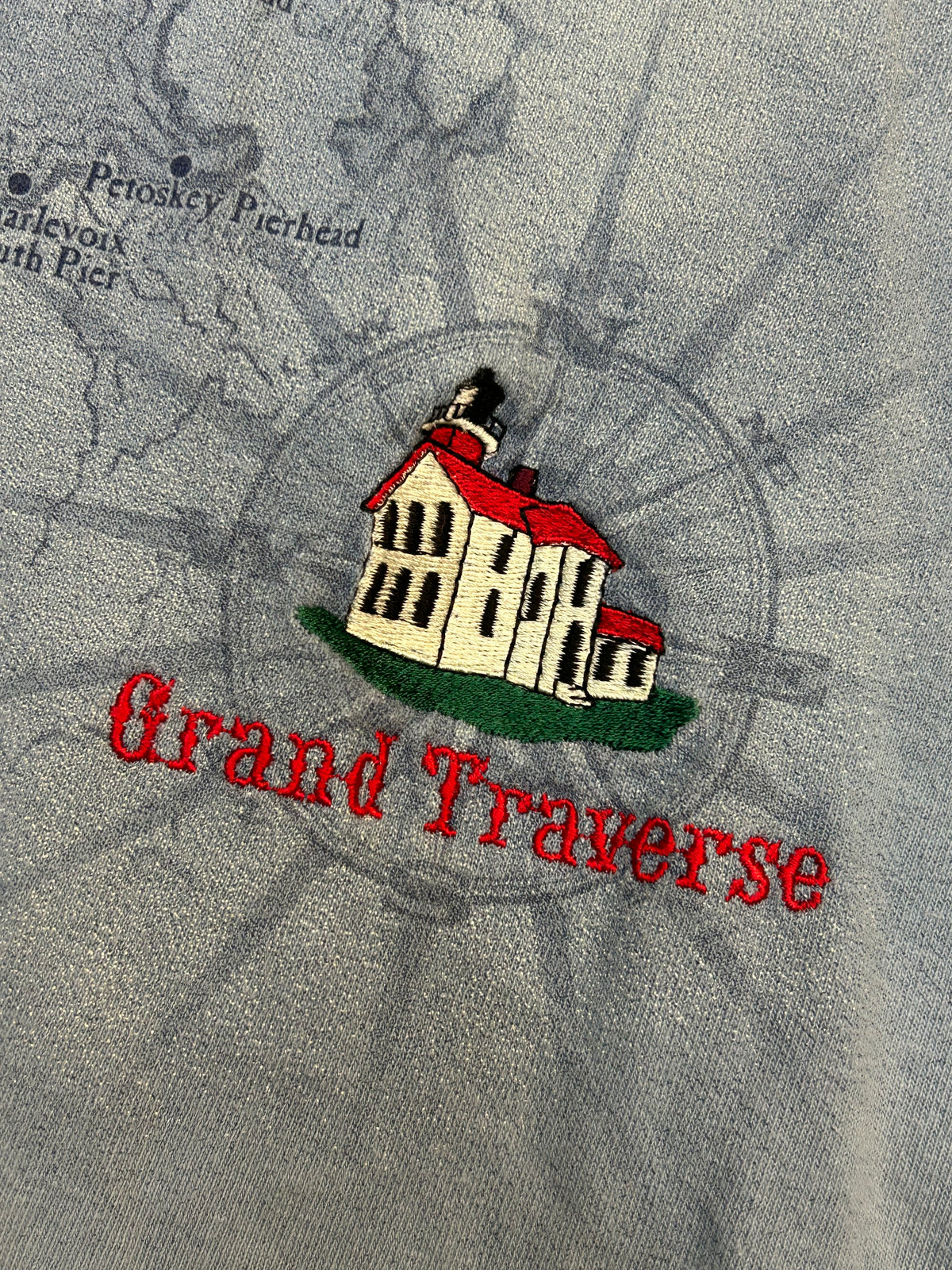 Vintage Lighthouses Of Michigan Tee