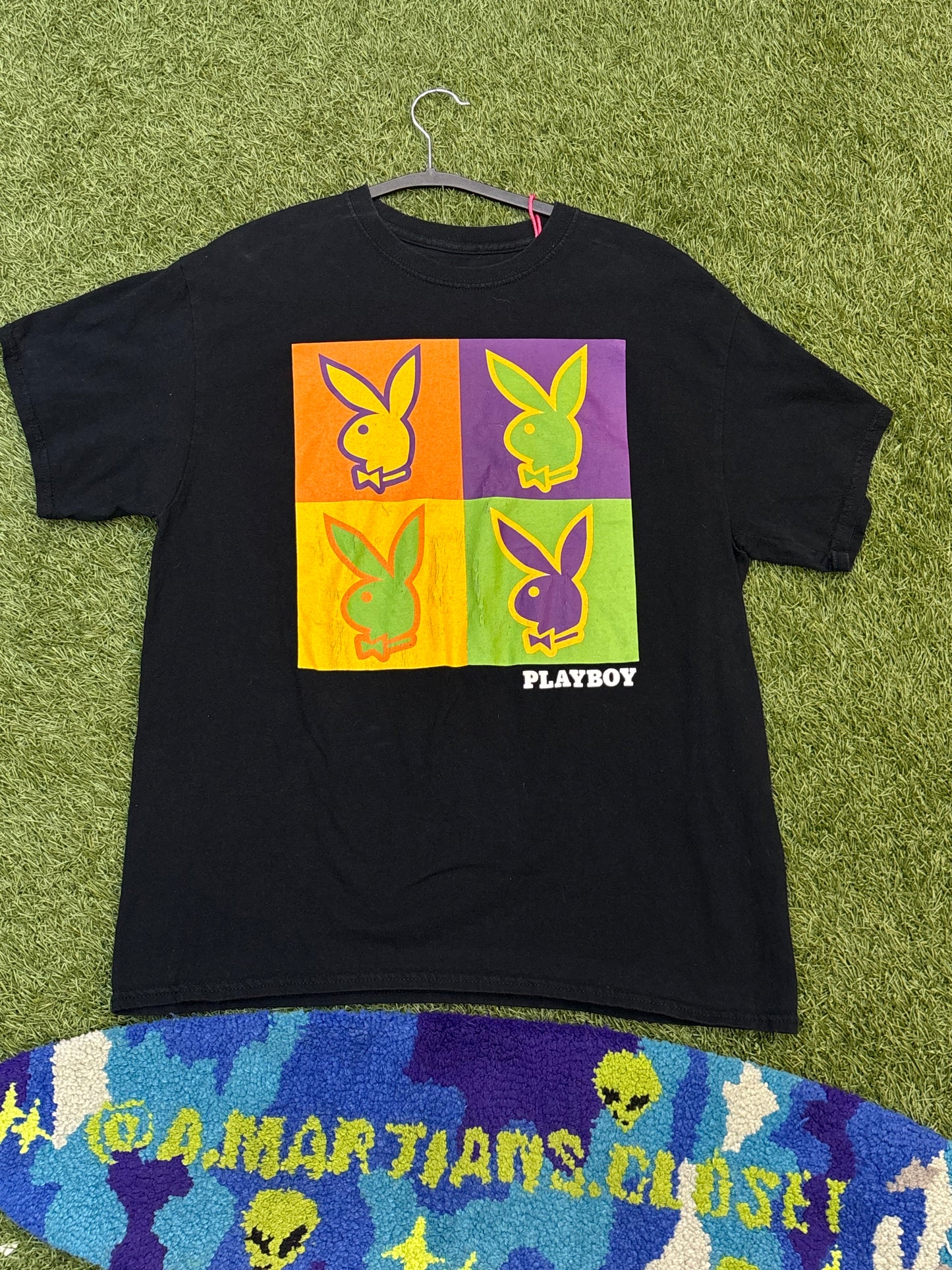 Y2K Playboy Colorblock Tee