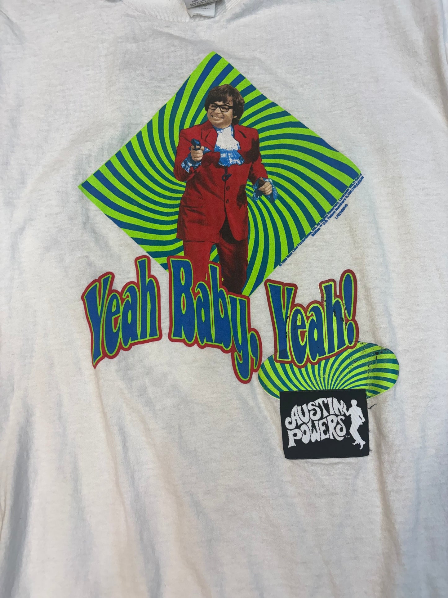 Vintage 1998 Austin Powers promo tee