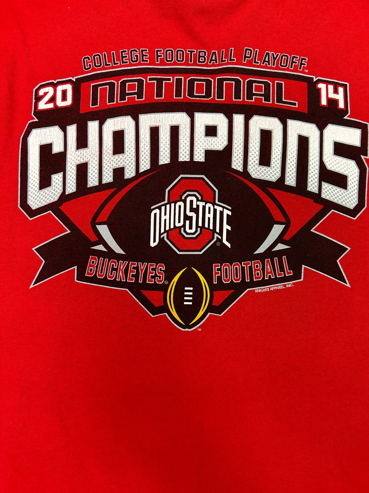 Retro Style 2014 national Champions Buckeyes Football