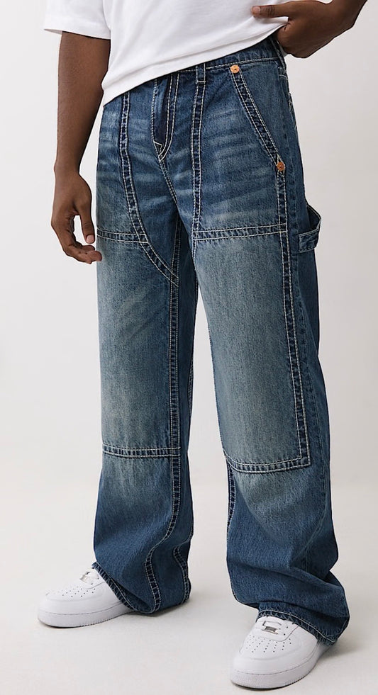 True Religion Vinny Baggy Carpenter Jeans