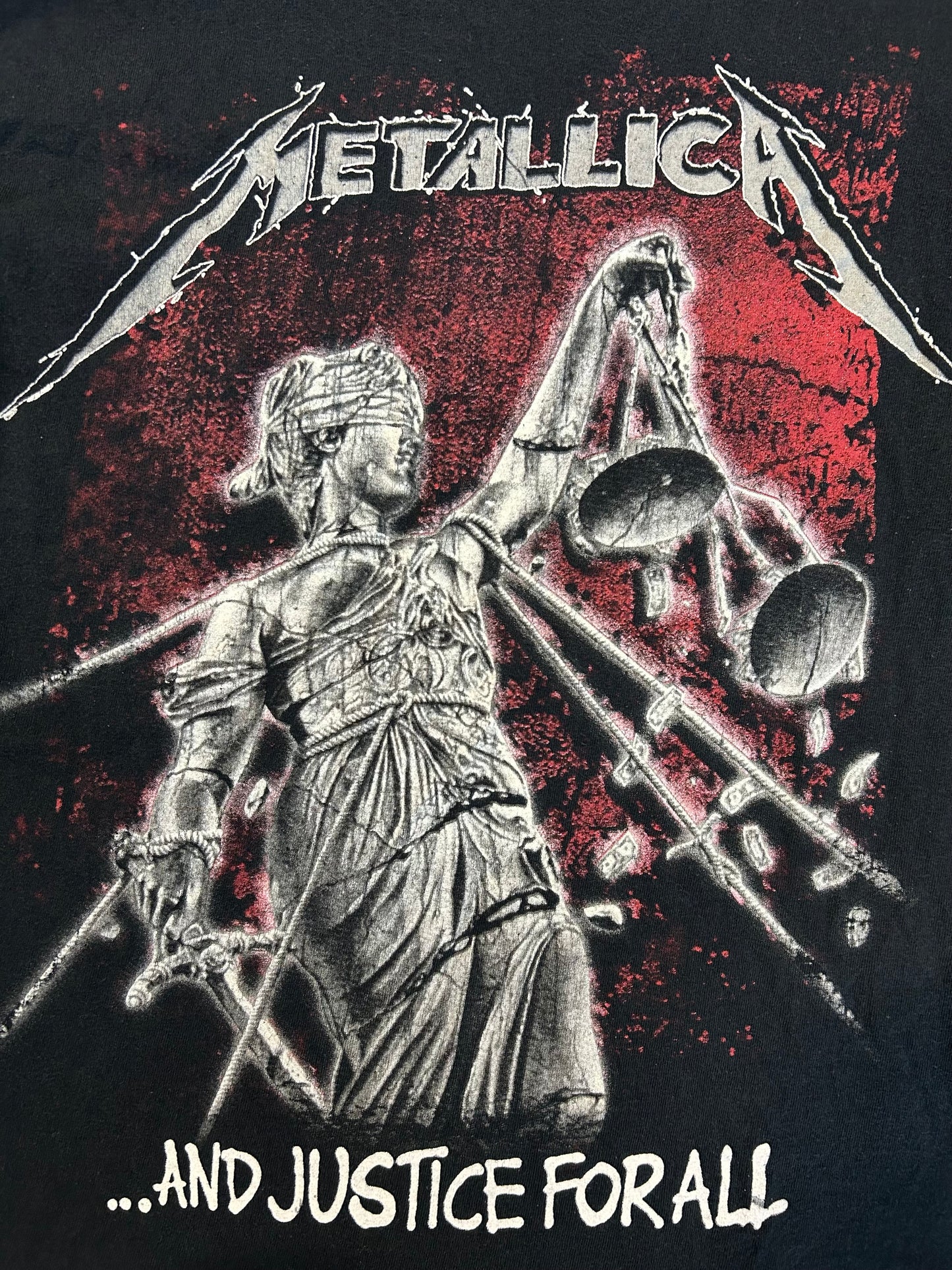 Reprint Metallica Justice For All Tee
