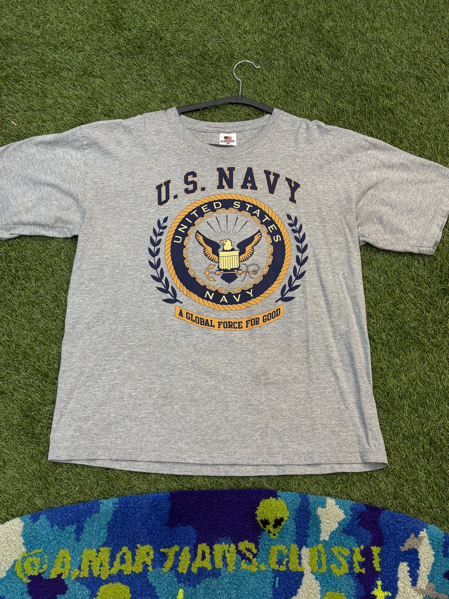 Y2K U.S Navy Logo Tee