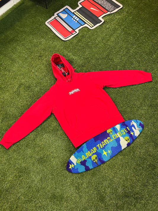 Supreme Bandanna BoGo Hoodie Red (SS19)
