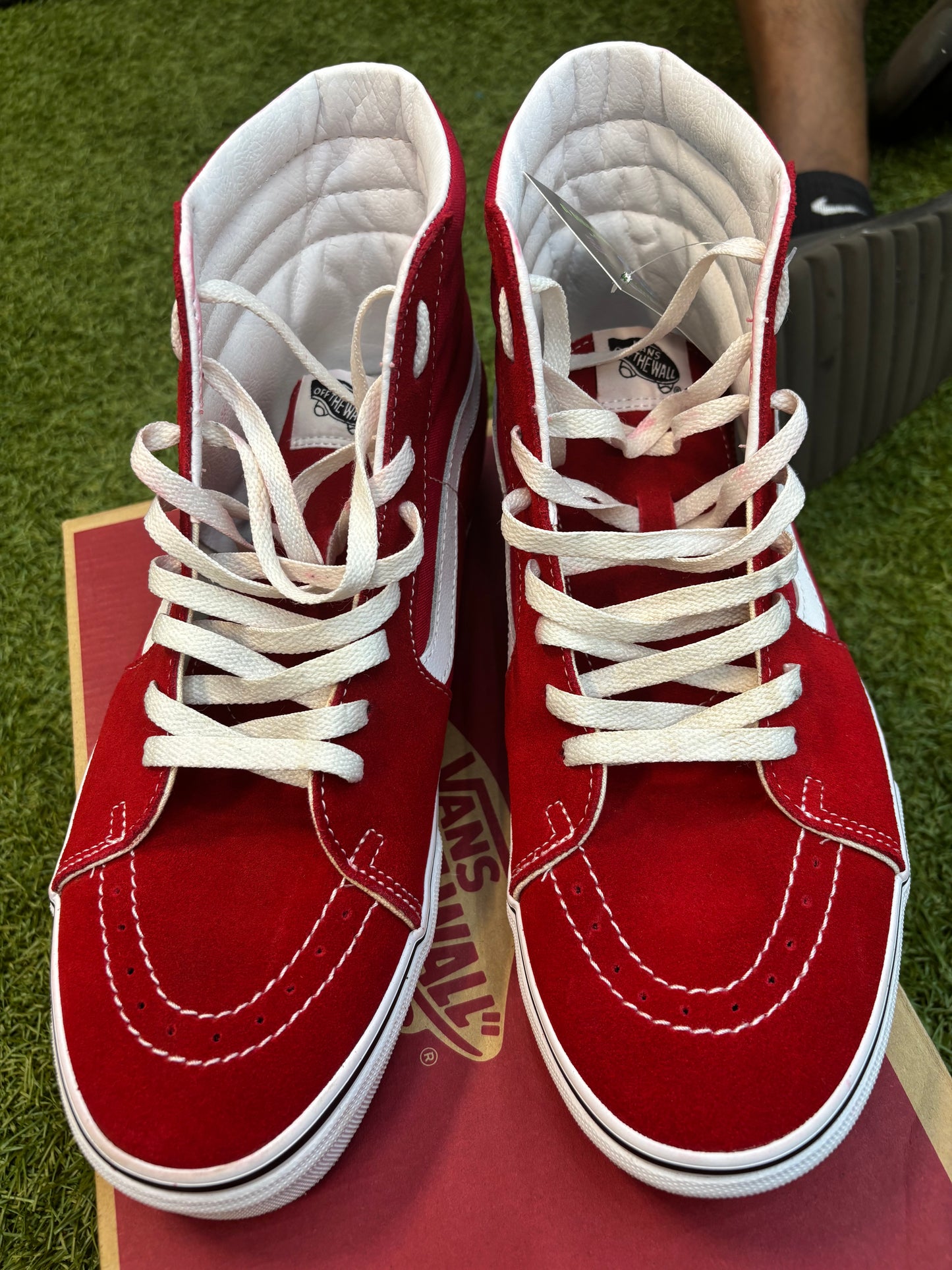 High Top Red Vans