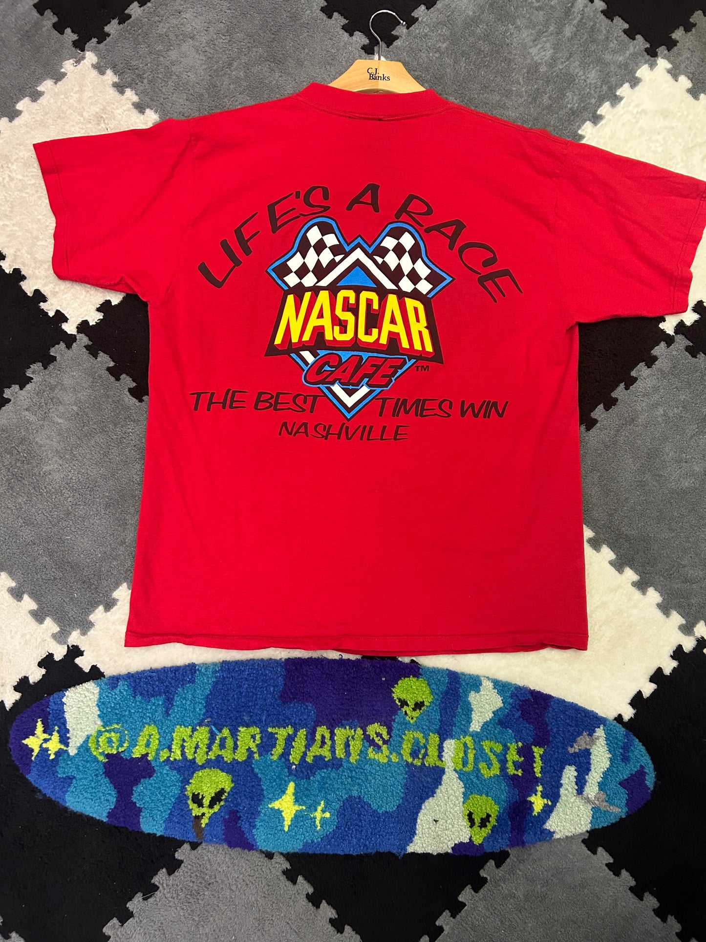 Vintage 2000s NASCAR Life’s A Race Cafe