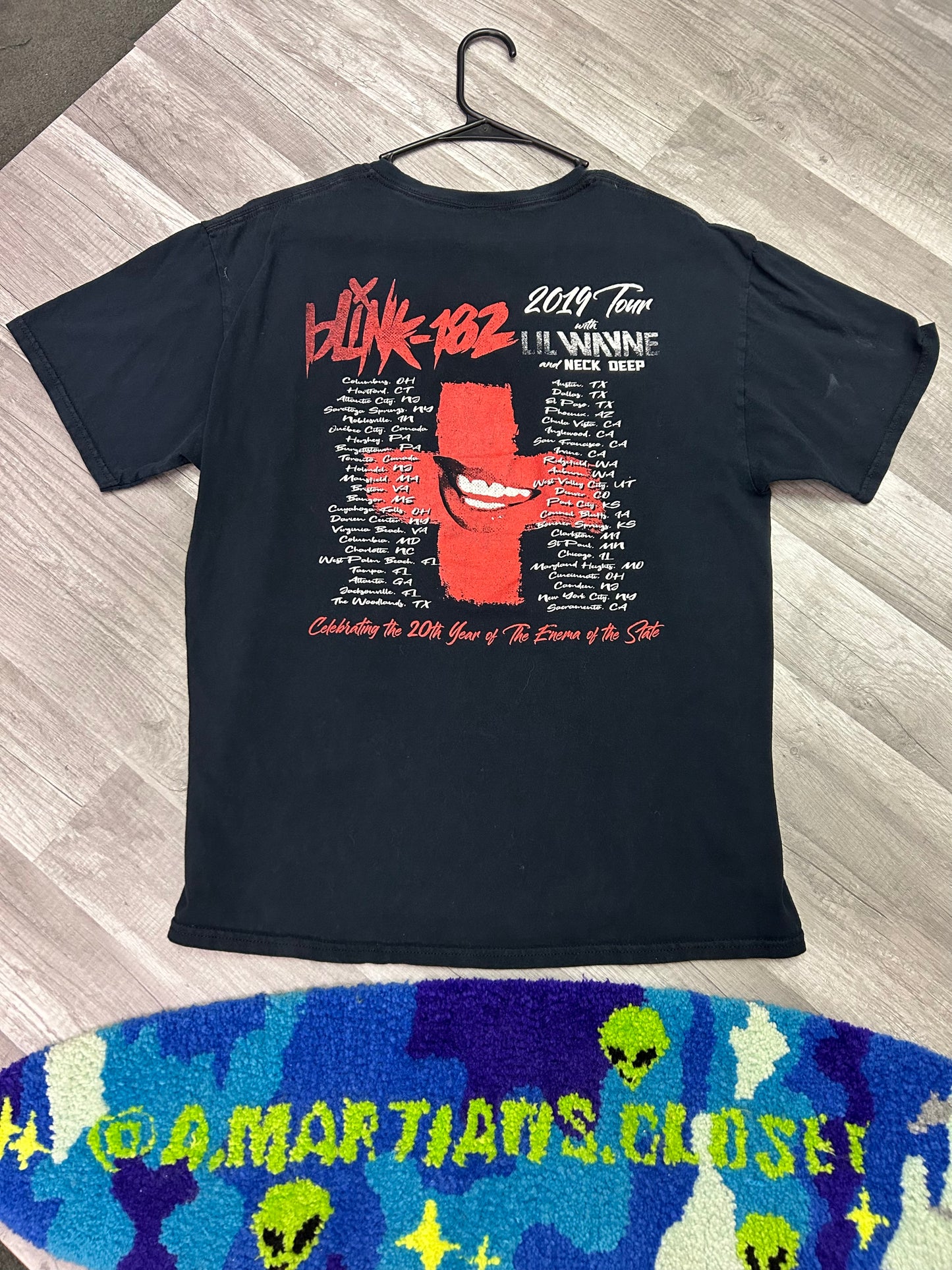 Vintage Blink-182 Tour Tee 2019