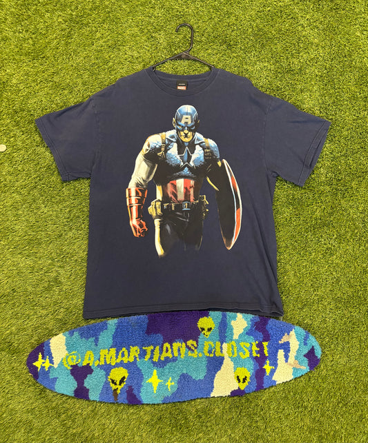 Y2K 2012 Marvel Captain America Tee