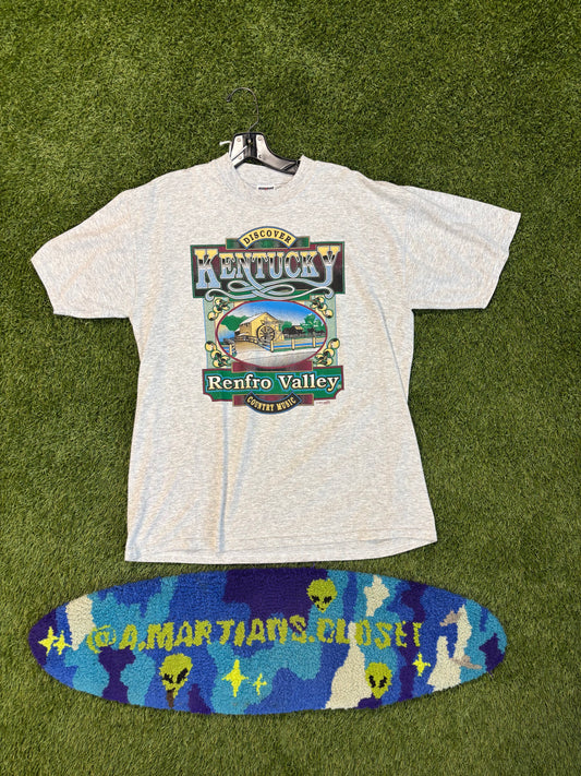 Vintage 1994 Discover Kentucky Renfro Valley Country Music Tee