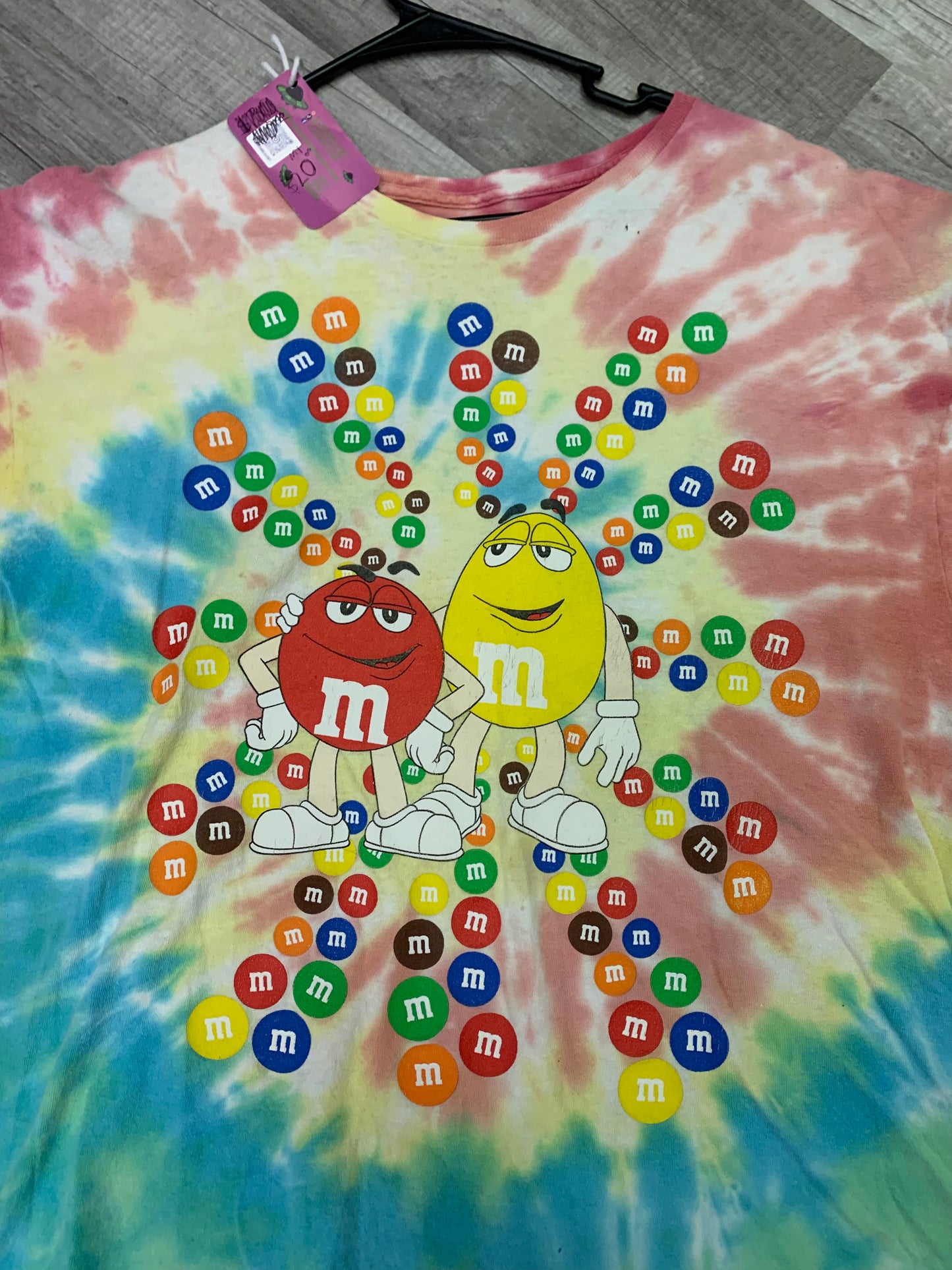 M&M’s Tie-Dye tee