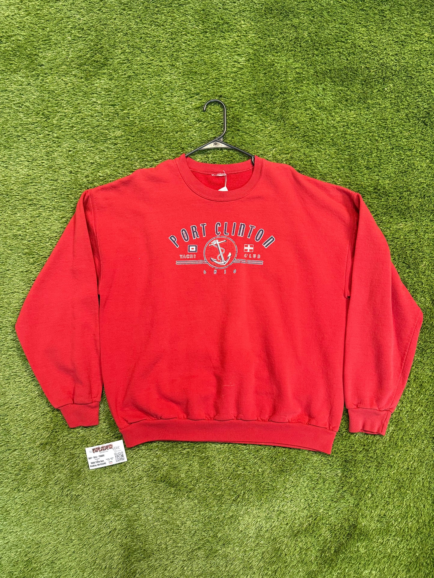 Vintage “Port Clinton Yatcht Club” Crewneck