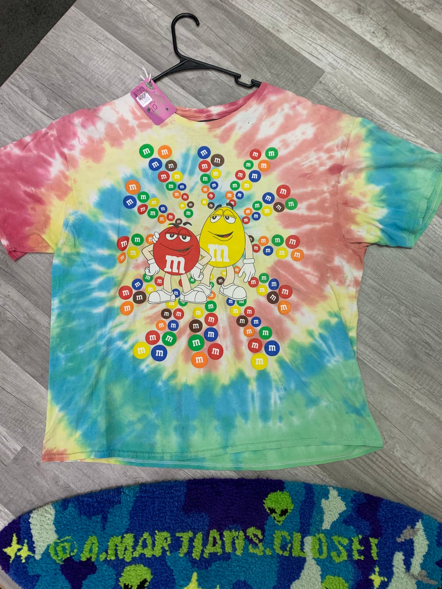 M&M’s Tie-Dye tee