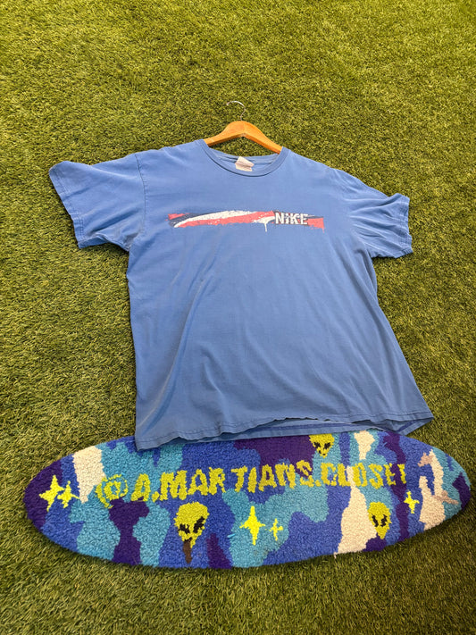 Vintage 90s Nike Flag Stripe Tee