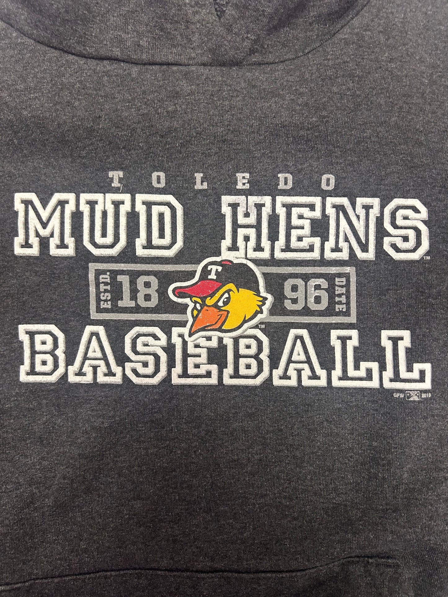 Vintage Mud Hens Baseball Hoodie