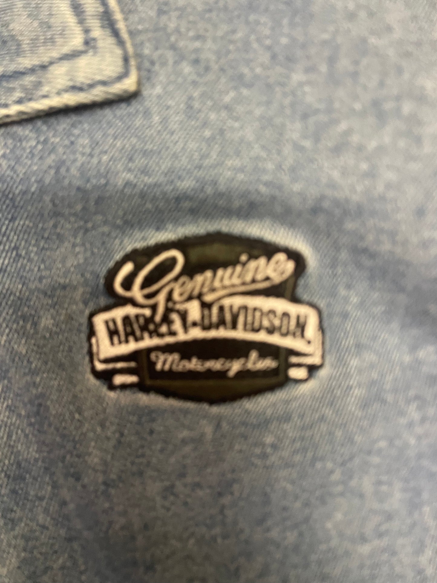 Vintage Harley Davidson Jean Jacket II