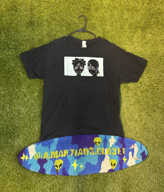 Y2K Naruto Anime Tee