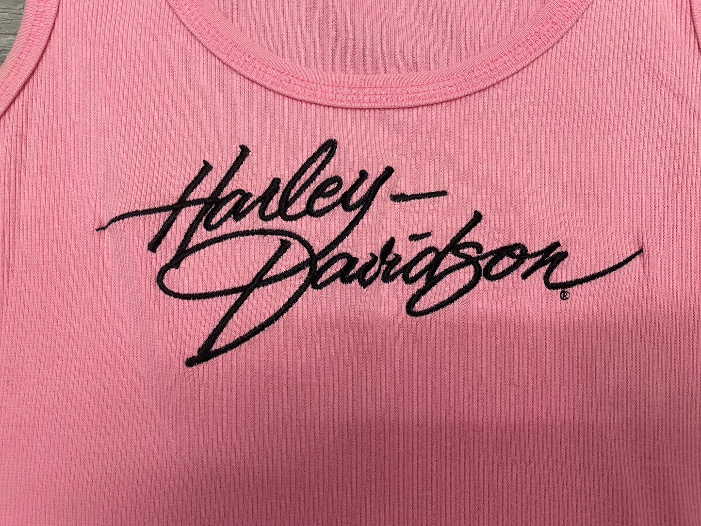 Vintage Harley Davidson Pink Woman’s Tank Top