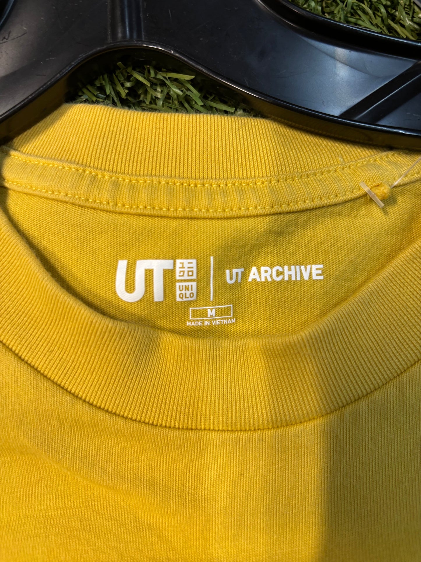 Uniqlo UT Archive (Jean Michel Basquiat) Yellow Tee