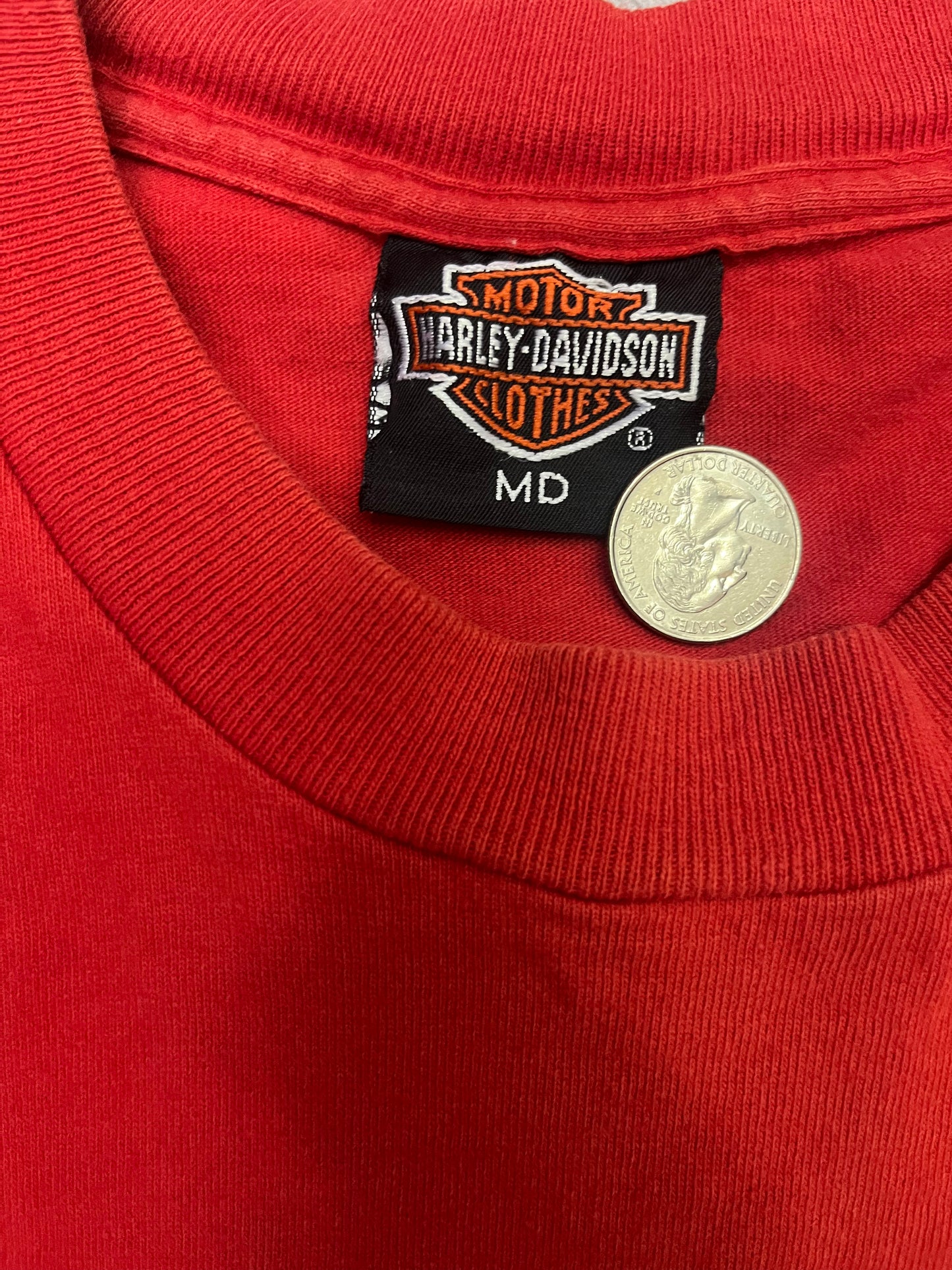 Vintage 1991 Harley Davidson Pocket Tee