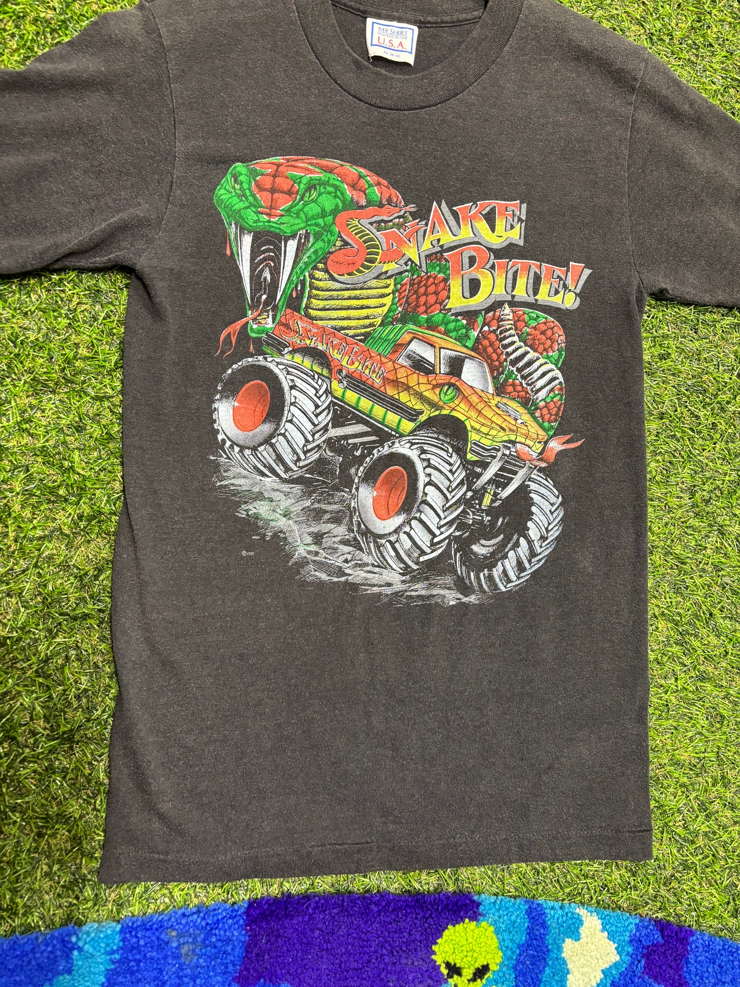 Vintage Snake Bite Monster Truck Tee