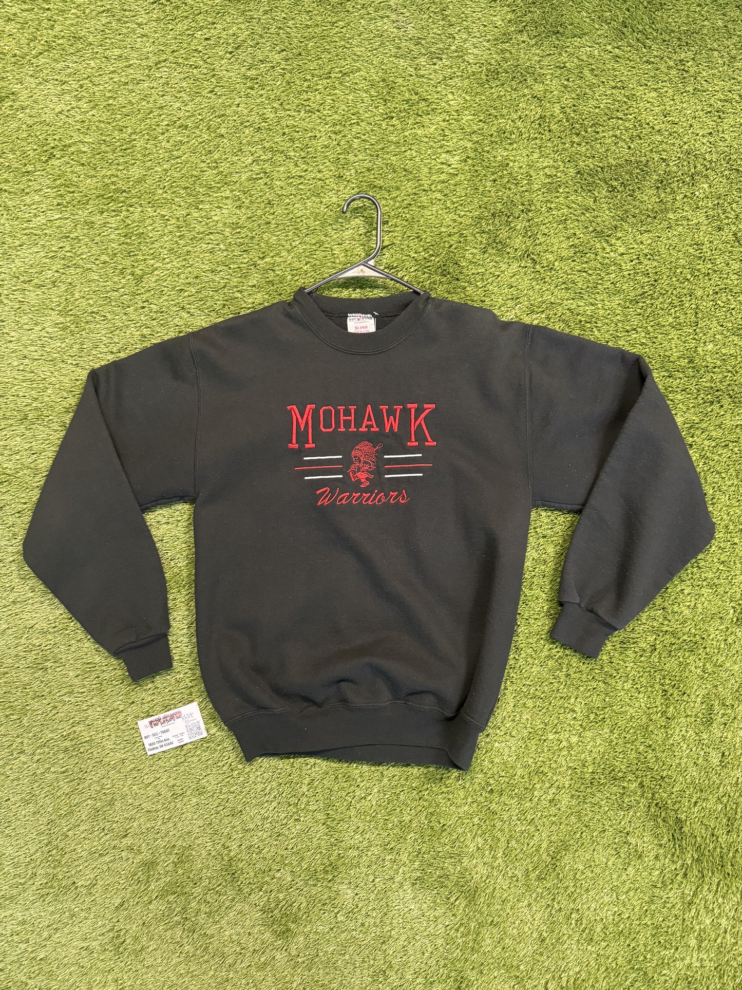 Vintage “Mohawk Warriors” Crewneck