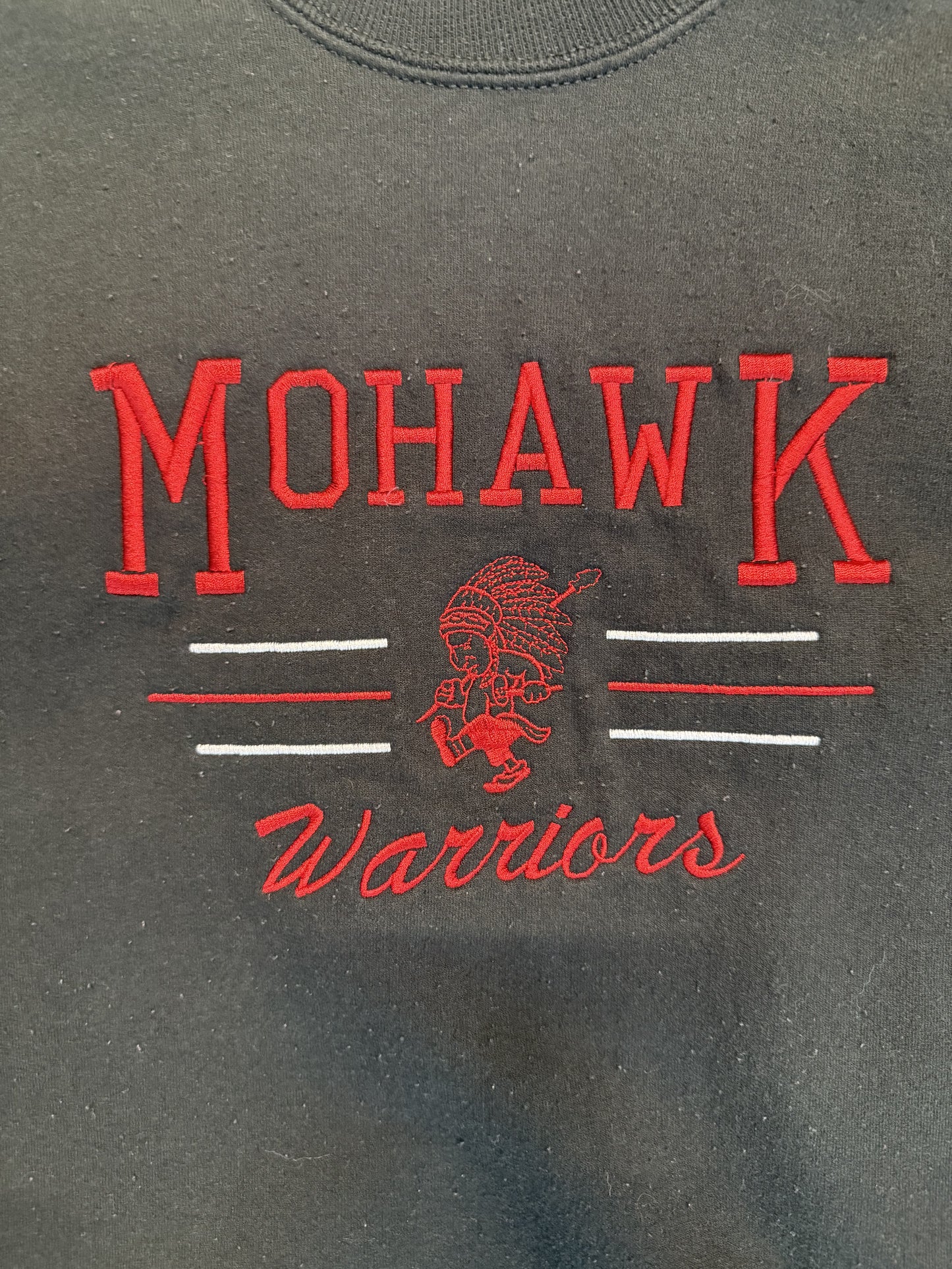 Vintage “Mohawk Warriors” Crewneck