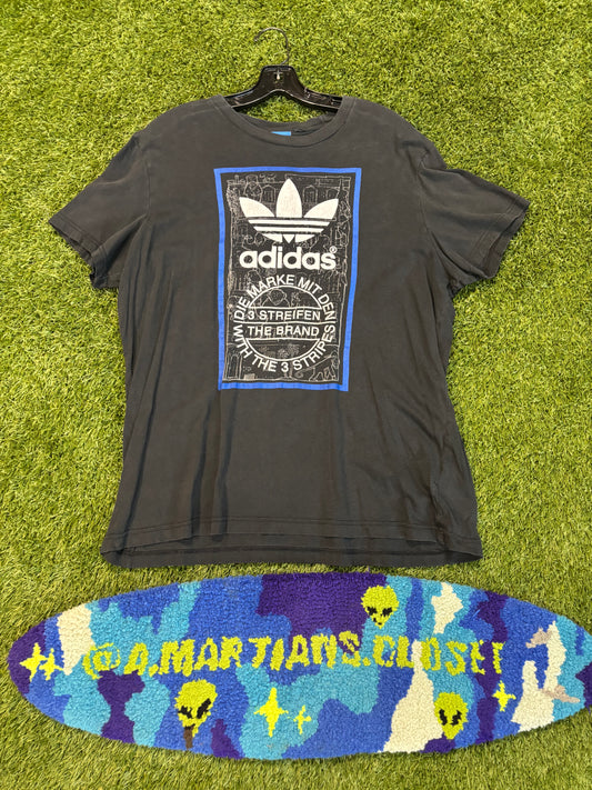 Vintage Adidas 3 Streifen Tee