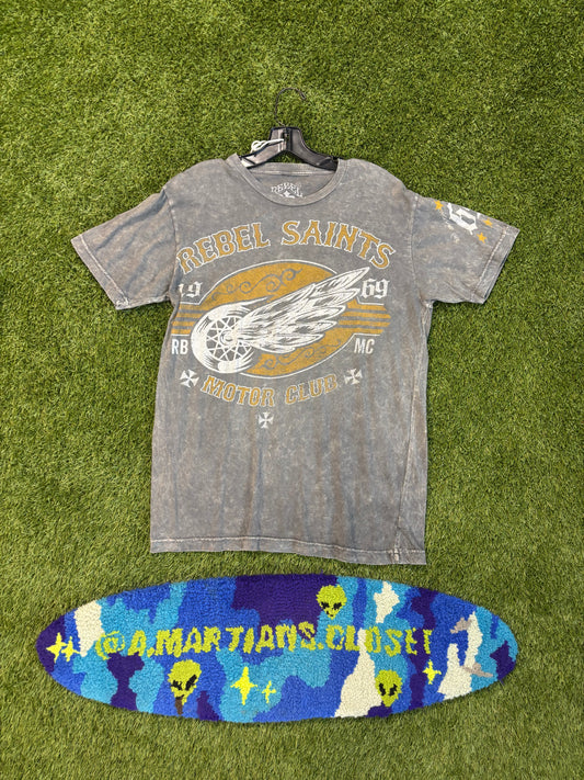 Vintage Rebel Saints Motor Club Tee
