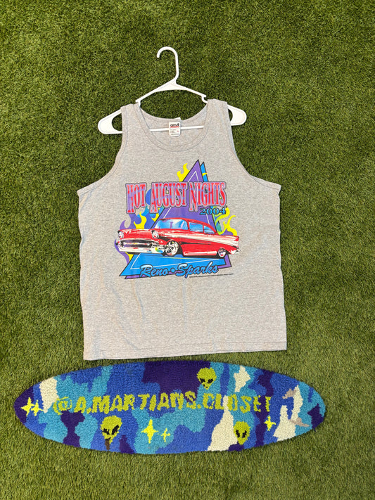 Y2K 2004 Hot August Nights Reno Sparks Tank Top