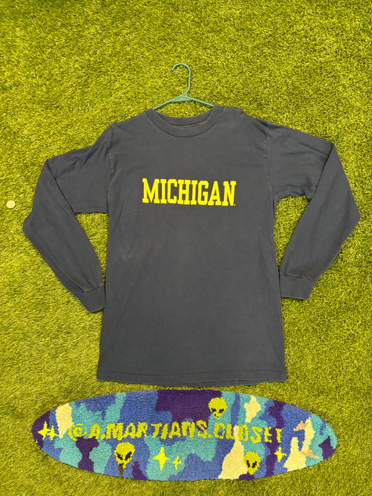 Michigan The Cotton Exchange Long Sleeve Shirt