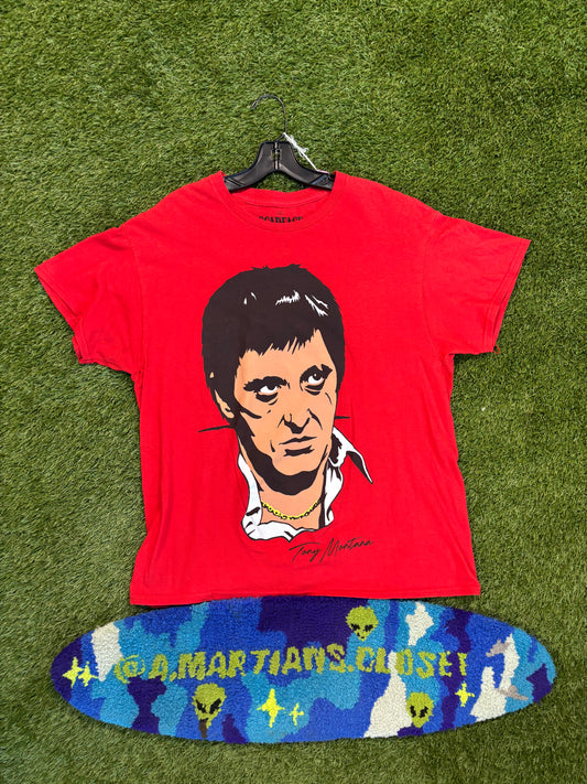 Scarface Tony Montana The World Is Yours Graphic Tee