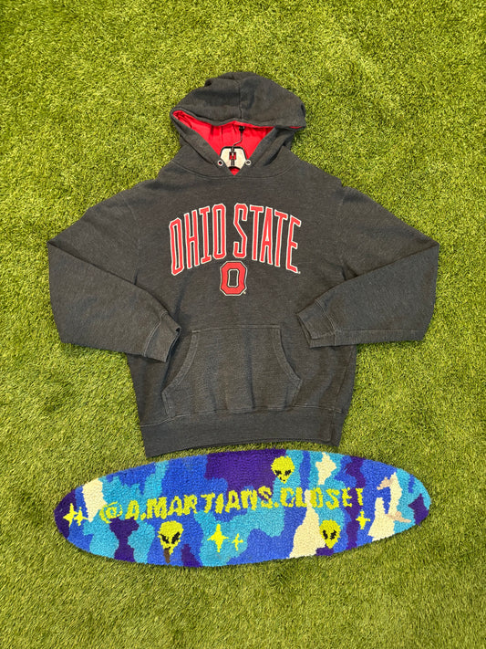 Ohio State Black and Red Hoodie