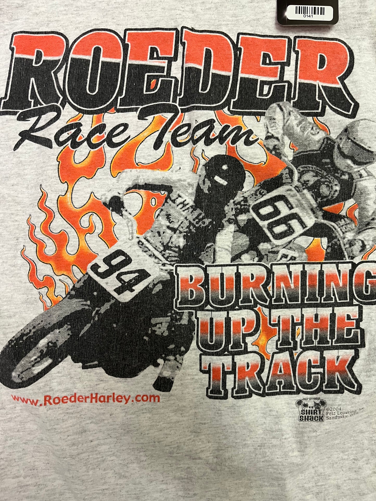 Vintage 2005 Roeder Harley Davidson Race Team