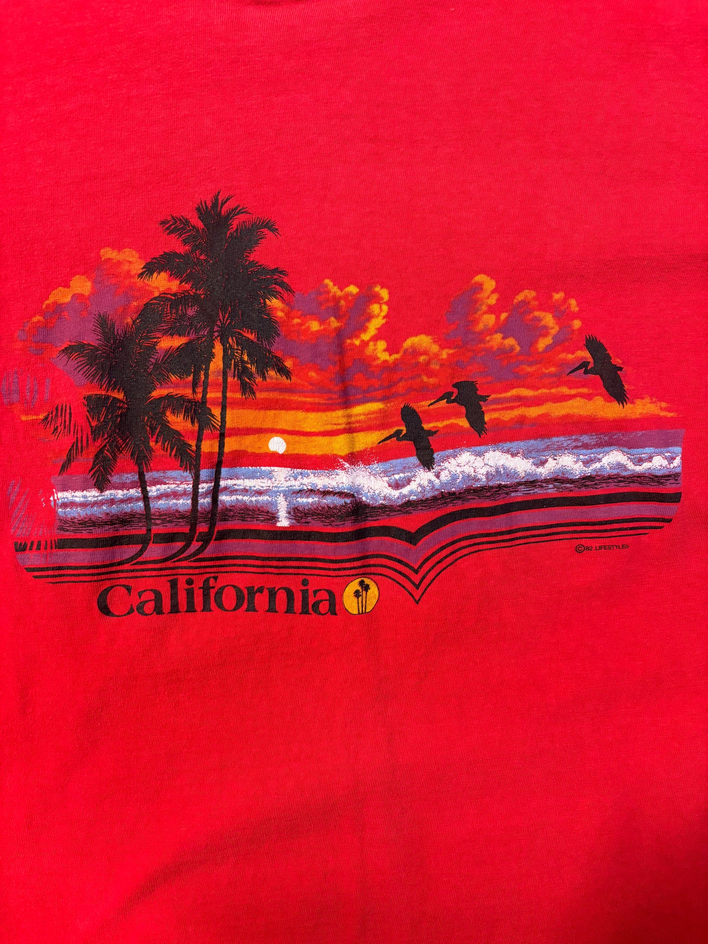 Hanes California tee
