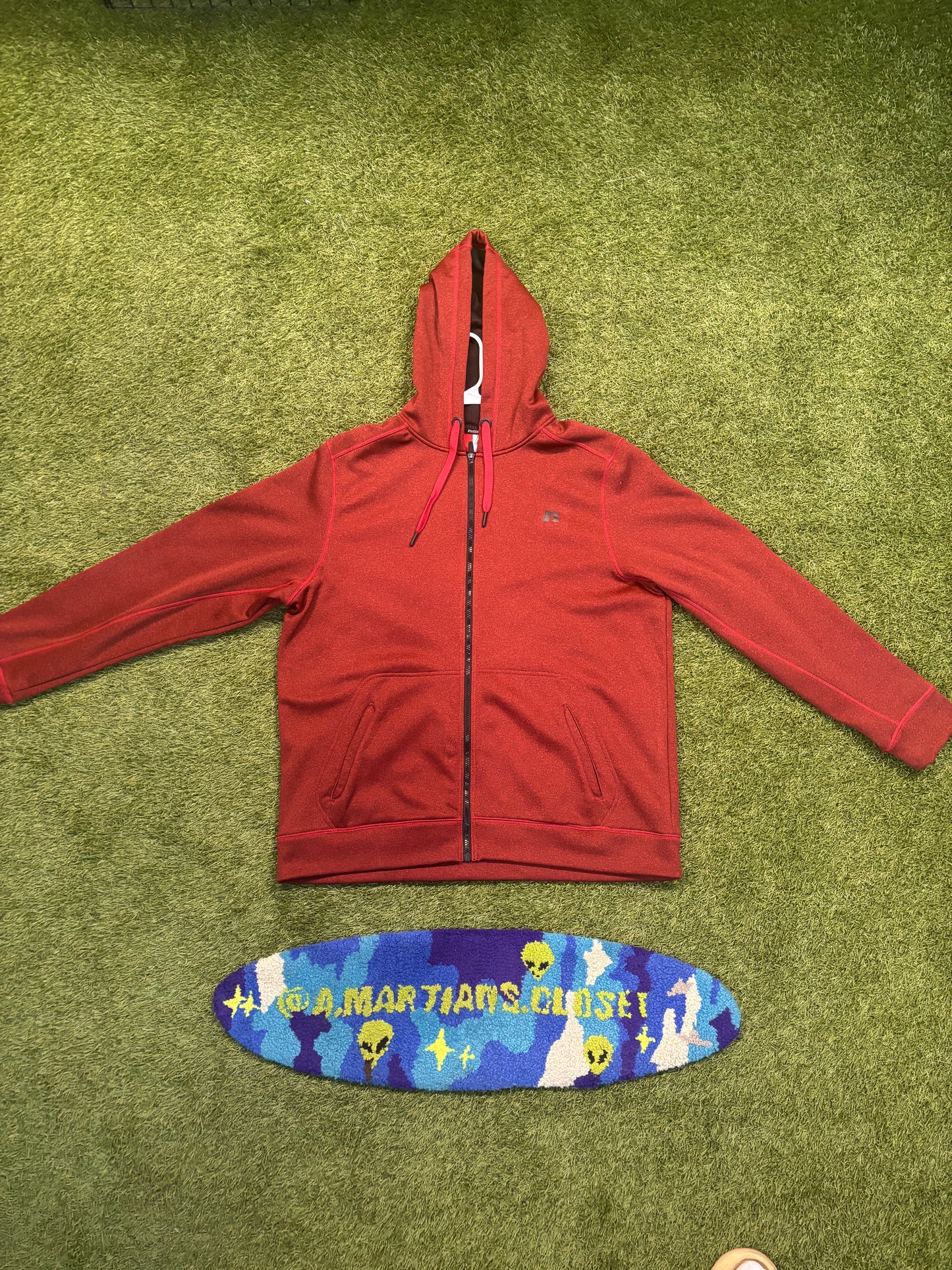 Russel athletic zip up hoodie