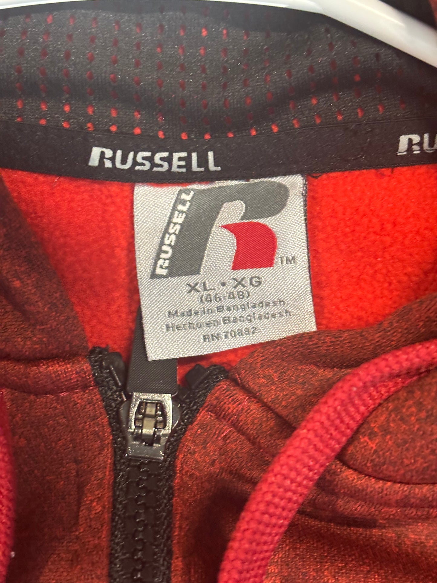 Russel athletic zip up hoodie