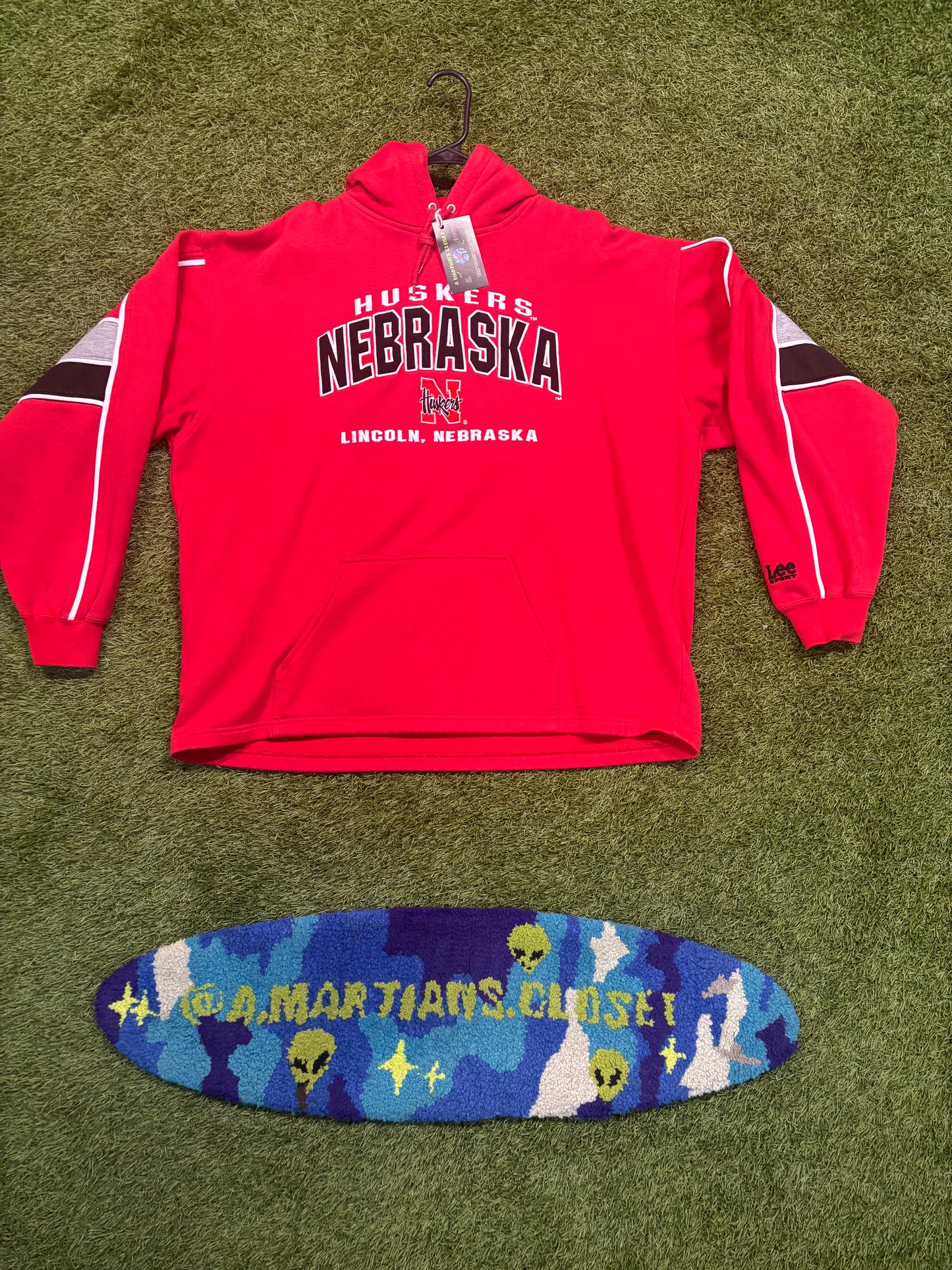 Nebraska Huskers logo hoodie
