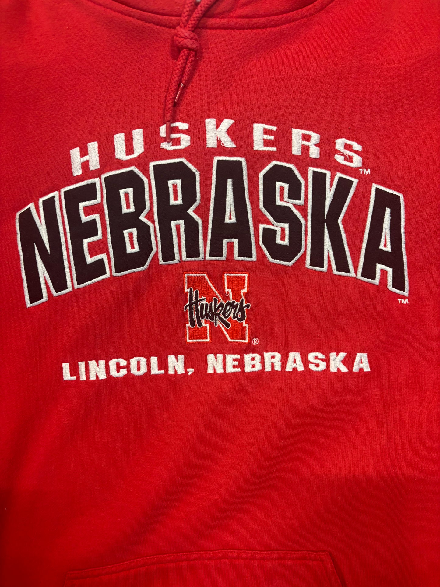 Nebraska Huskers logo hoodie