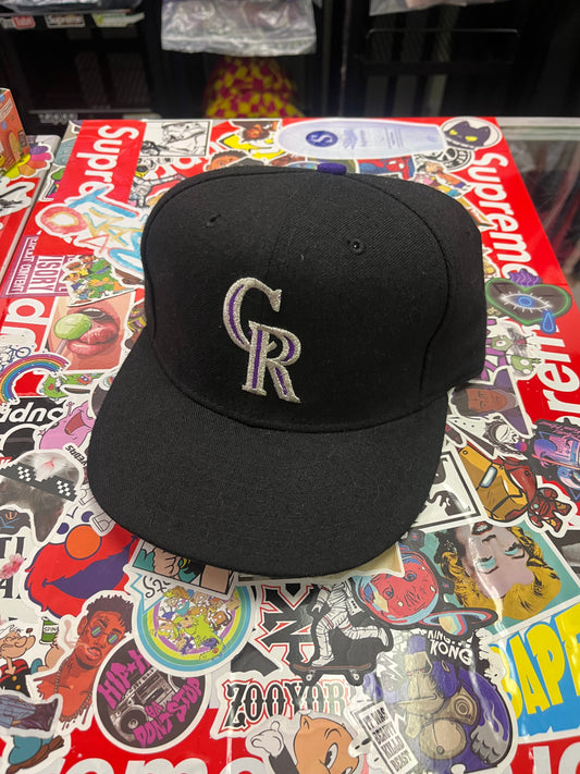 Vintage New Era Colorado Rockies Wool Fitted