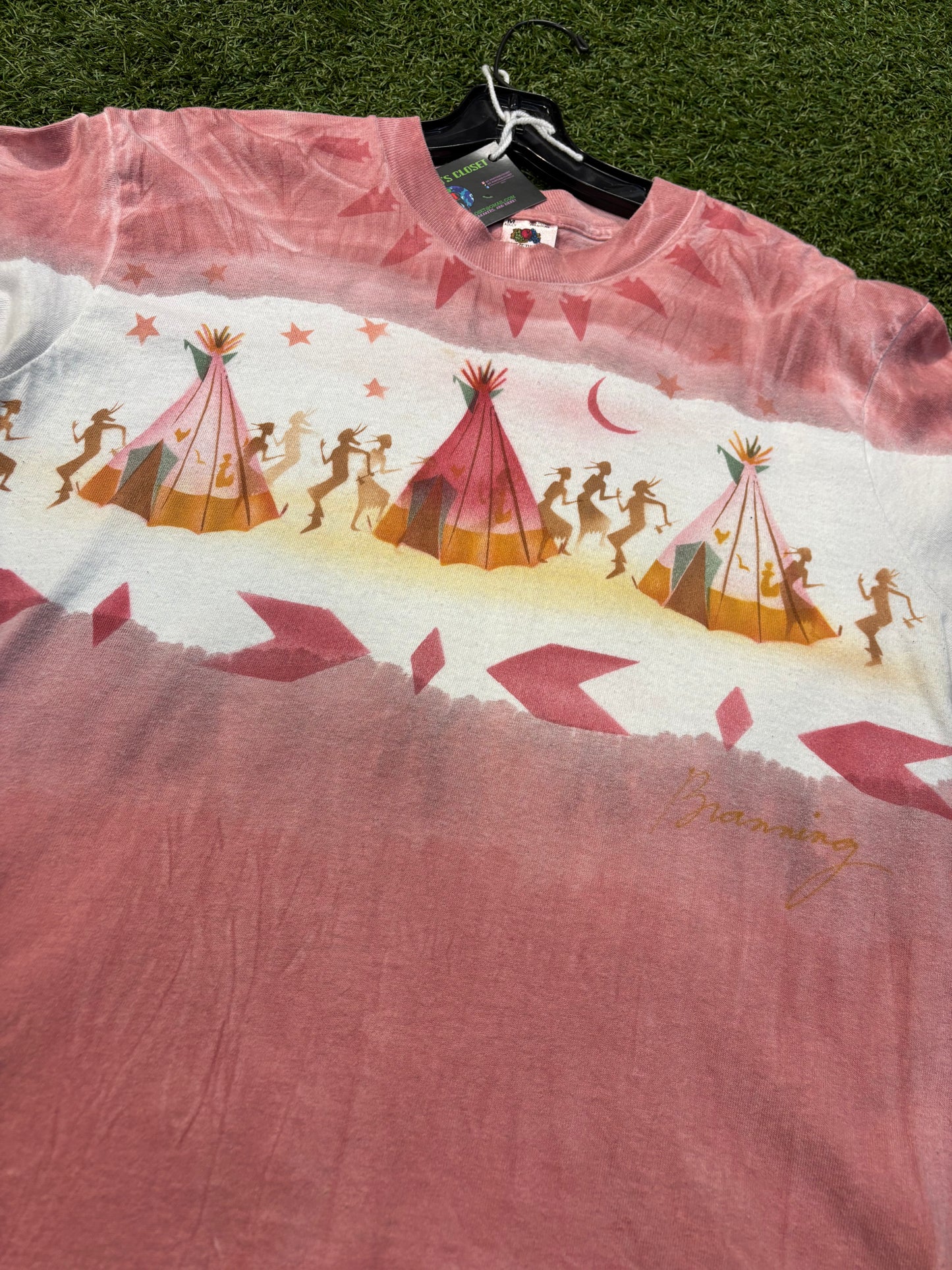 Vintage Native American Long sleeve Tee