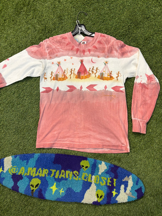 Vintage Native American Long sleeve Tee