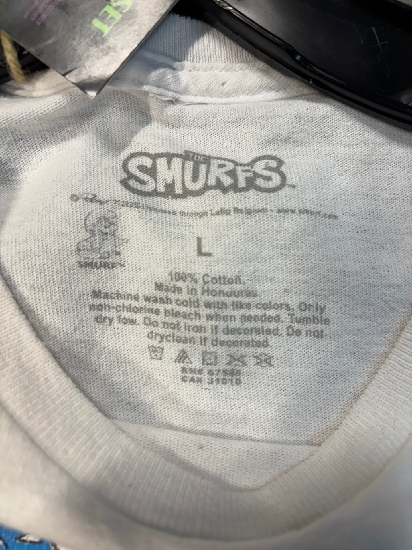 New Age Smurfs White Tee