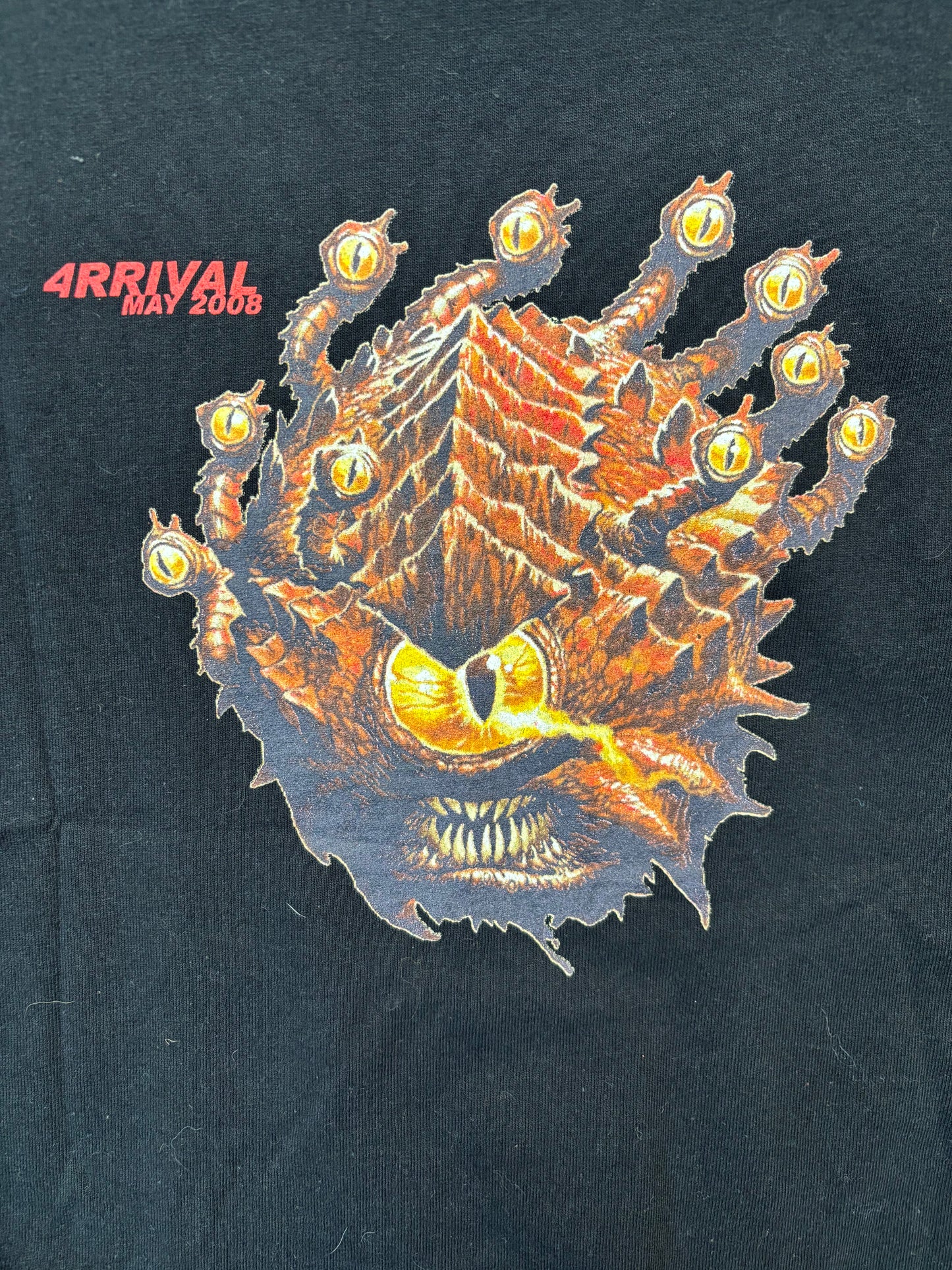 Vintage Dungeons and dragons 4rrival May 2008 Tee