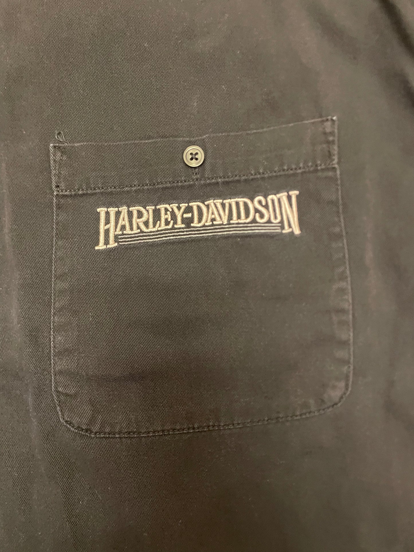 Vintage Harley Davidson Dress Shirt